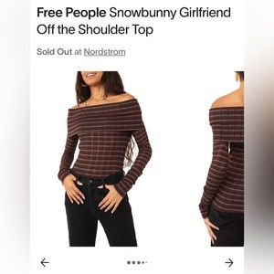 Free People Off the Shoulder Top